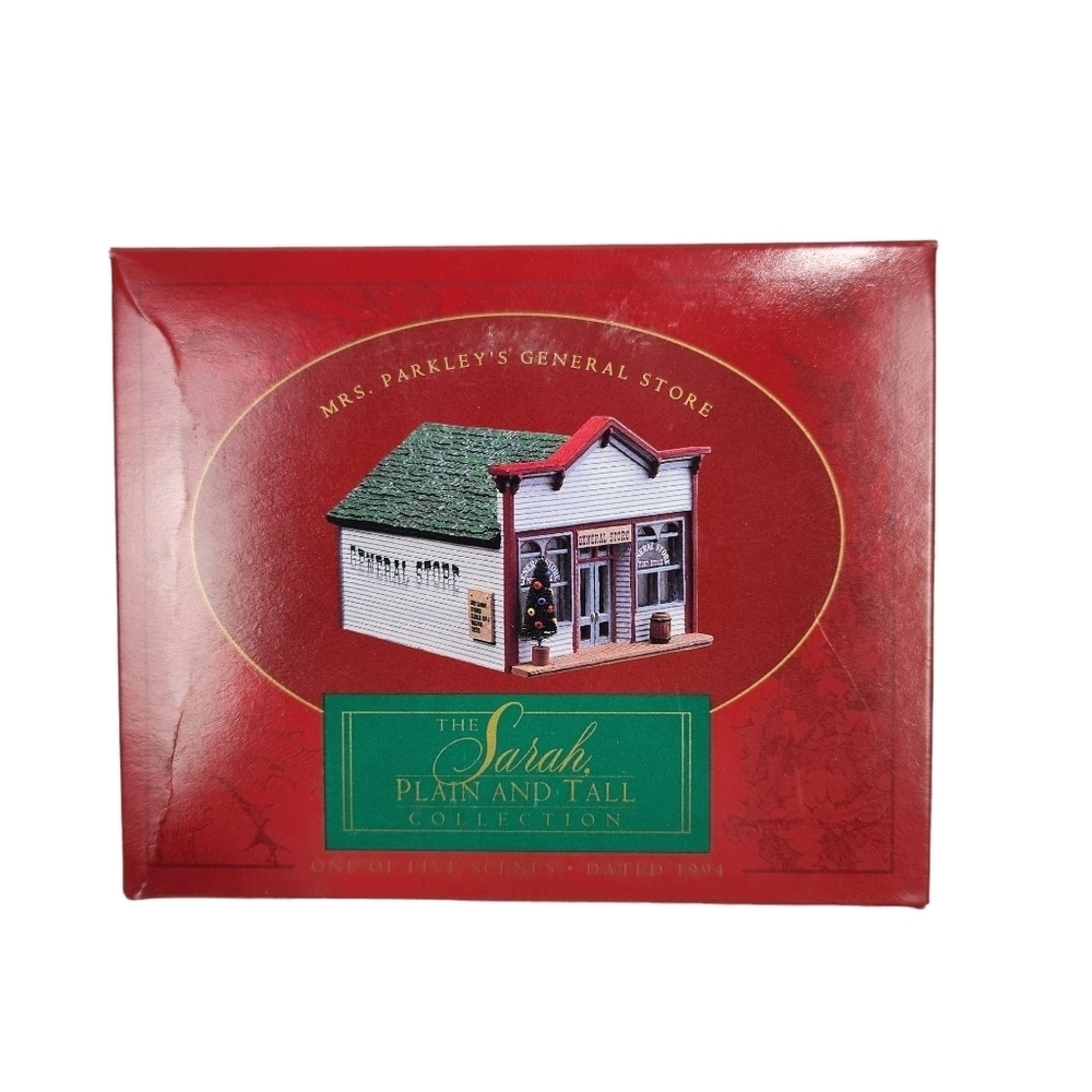 Hallmark Keepsake Ornaments Vintage Sarah Plain and Tall General Store 1994